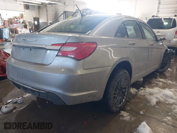 2013 Chrysler 200 Touring with VIN 1C3CCBBB5DN602677, listed as a IAAI auction lot 41644651 with 183,556 mi miles. Bid and sale history available at carsss.com. Image 4.