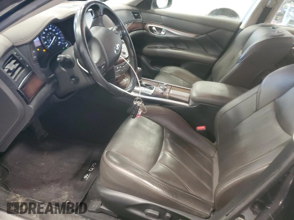2016 Infiniti Q70 with VIN JN1BY1PR1GM720733, listed as a Copart auction lot 44587575 with 81,254 mi miles and Non repairable. Bid and sale history available at DreamBid. Image 7.