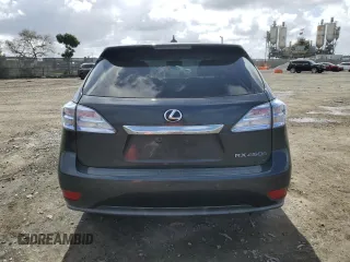 2011 Lexus RX 450h with VIN JTJZB1BA5B2005986, listed as a Copart auction lot 51085835 with 143,119 mi miles and Salvage title. Bid and sale history available at DreamBid. Image 6.