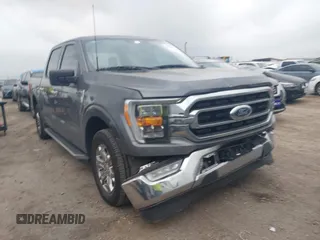 2023 Ford F-150 XL with VIN 1FTEW1CP4PKE40479, listed as a IAAI auction lot 41954181 with 25,071 mi miles and . Bid and sale history available at DreamBid. Image 1.