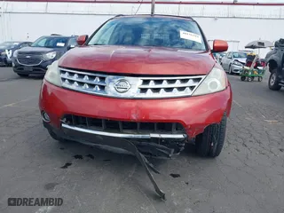 2006 Nissan Murano SL with VIN JN8AZ08W96W507878, listed as a IAAI auction lot 40136394 with 1 mi miles. Bid and sale history available at carsss.com. Image 6.