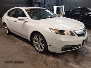 2013 Acura TL Advance z VIN 19UUA9F74DA003069, wystawiony jako IAAI lot #42281080 z przebiegiem 62 521 mil mil oraz . Historia ofert i sprzedaży dostępna na DreamBid. Obrazek 1.