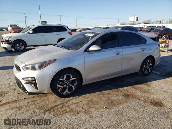 2019 Kia Forte LXS with VIN 3KPF24AD1KE111681, listed as a Copart auction lot 50201325 with 72,110 mi miles and Salvage Title. Bid and sale history available at carsss.com. Image 1.