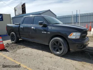 2009 Dodge Ram 1500 Laramie with VIN 1D3HB13T09S740911, listed as a Copart auction lot 58340294 with 154,540 mi miles and Salvage Title. Bid and sale history available at carsss.com. Image 4.