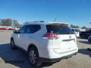 2015 Nissan Rogue S with VIN KNMAT2MT4FP568859, listed as a IAAI auction lot 41718743 with 122,607 mi miles and . Bid and sale history available at DreamBid. Image 3.