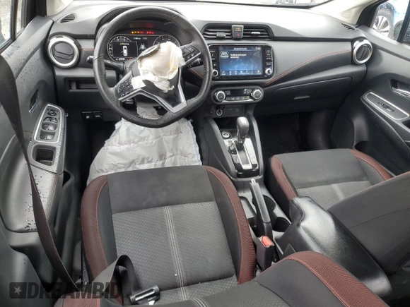 2023 Nissan Versa SR with VIN 3N1CN8FV3PL831363, listed as a Copart auction lot 60890225 with 41,938 mi miles and Salvage title. Bid and sale history available at DreamBid. Image 8.