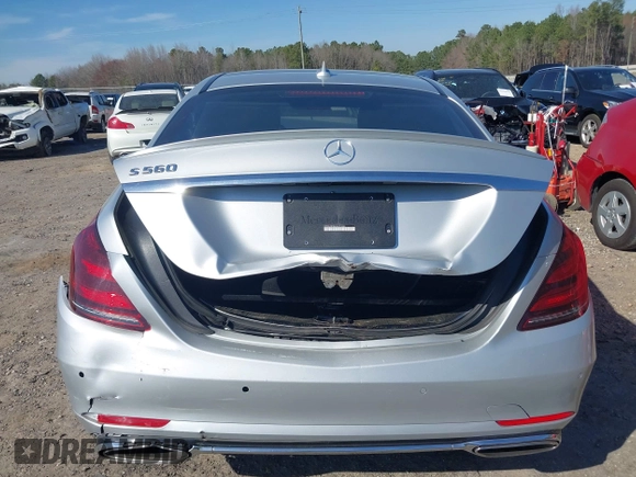 2018 Mercedes-Benz S 560 with VIN WDDUG8DB6JA421486, listed as a IAAI auction lot 41784582 with 21,379 mi miles and . Bid and sale history available at carsss.com. Image 15.