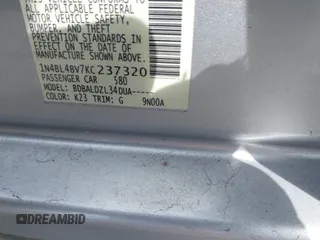 2019 Nissan Altima S with VIN 1N4BL4BV7KC237320, listed as a IAAI auction lot 41984009 with 165,765 mi miles and . Bid and sale history available at DreamBid. Image 9.