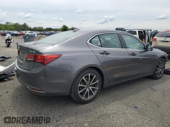 2017 Acura TLX V6 w/Advance Pkg with VIN 19UUB2F77HA003089, listed as a Copart auction lot 58361105 with 67,392 mi miles and Salvage title. Bid and sale history available at DreamBid. Image 3.
