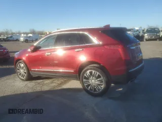 2017 Cadillac XT5 Premium Luxury AWD with VIN 1GYKNERS1HZ190355, listed as a Copart auction lot 84899844 with 119,553 mi miles and Salvage Title. Bid and sale history available at carsss.com. Image 2.