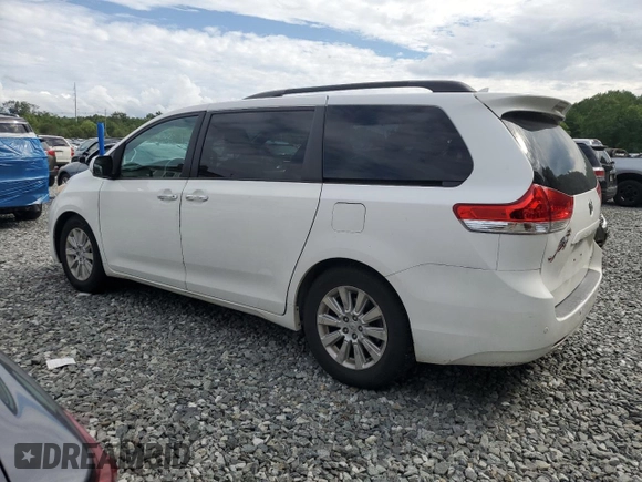 2011 Toyota Sienna XLE with VIN 5TDDK3DC4BS008071, listed as a Copart auction lot 63384305 with 237,182 mi miles and Clean title. Bid and sale history available at DreamBid. Image 2.