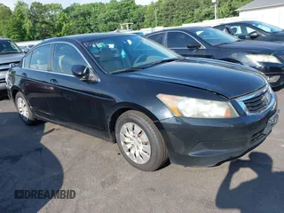 2010 Honda Accord LX z VIN 1HGCP2F34AA163432, wystawiony jako IAAI lot #42466701 z przebiegiem 267 837 mil mil oraz . Historia ofert i sprzedaży dostępna na DreamBid. Obrazek 1.