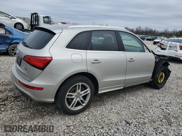 2016 Audi Q5 Prestige with VIN WA1W7AFP1GA025729, listed as a Copart auction lot 52582065 with 103,021 mi miles and Salvage Title. Bid and sale history available at carsss.com. Image 3.