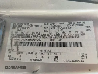 2014 Ford Escape Titanium с VIN 1FMCU0J91EUD93260, выставлен на аукционе IAAI как лот 42495051 с пробегом 97 164 миль миль и . История ставок и продаж доступна на DreamBid. Изображение 9.