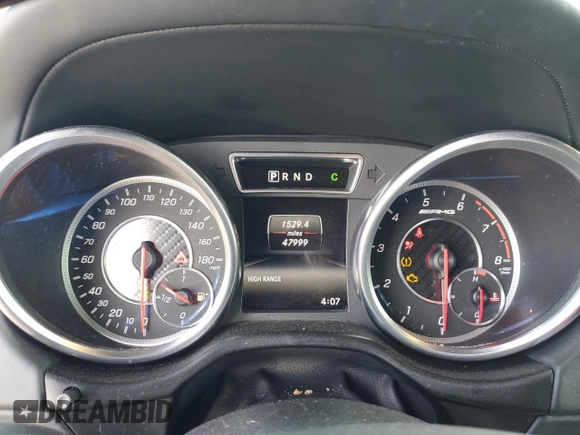 2018 Mercedes-Benz G-Class AMG G 63 with VIN WDCYC7DH5JX290130, listed as a Copart auction lot 45898364 with 47,999 mi miles. Bid and sale history available at carsss.com. Image 9.