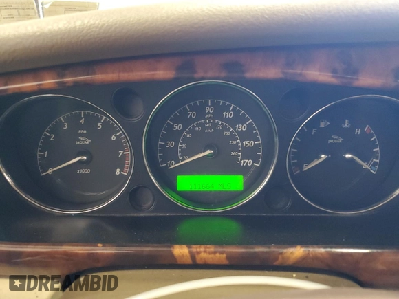 2008 Jaguar XJ 8 LWB with VIN SAJWA79BX8SH28580, listed as a Copart auction lot 53297425 with 111,664 mi miles and Non Repairable. Bid and sale history available at DreamBid. Image 9.