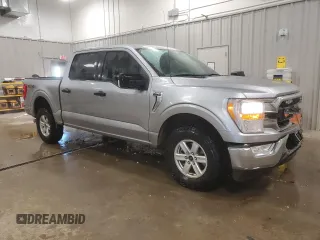 2021 Ford F-150 XL with VIN 1FTFW1E55MFA72141, listed as a Copart auction lot 83111544 with 67,380 mi miles and Salvage Title. Bid and sale history available at carsss.com. Image 4.