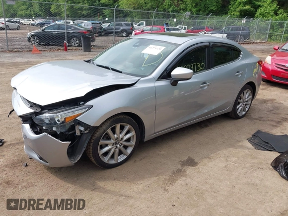 2017 Mazda 3 Grand Touring z VIN 3MZBN1W30HM133185, wystawiony jako IAAI lot #42279730 z przebiegiem 6 518 mil mil oraz . Historia ofert i sprzedaży dostępna na DreamBid. Obrazek 17.