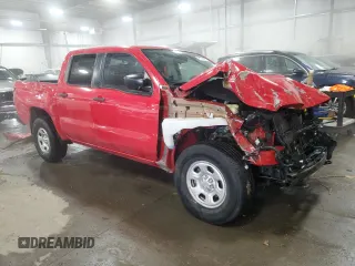 2022 Nissan Frontier S with VIN 1N6ED1EK1NN629963, listed as a Copart auction lot 45776585 with 38,740 mi miles and Salvage Title. Bid and sale history available at carsss.com. Image 4.