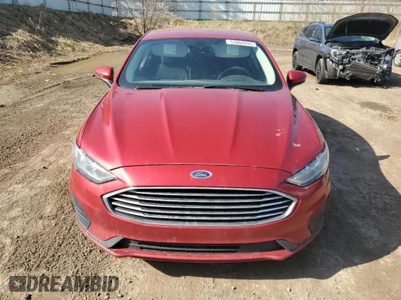 2020 Ford Fusion SE with VIN 3FA6P0HD3LR167475, listed as a Copart auction lot 53060495 with 155,210 mi miles and Non Repairable. Bid and sale history available at DreamBid. Image 5.