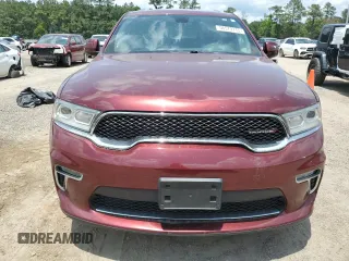 2021 Dodge Durango SXT with VIN 1C4RDHAG0MC641434, listed as a Copart auction lot 56573715 with 140,181 mi miles and Salvage title. Bid and sale history available at DreamBid. Image 5.