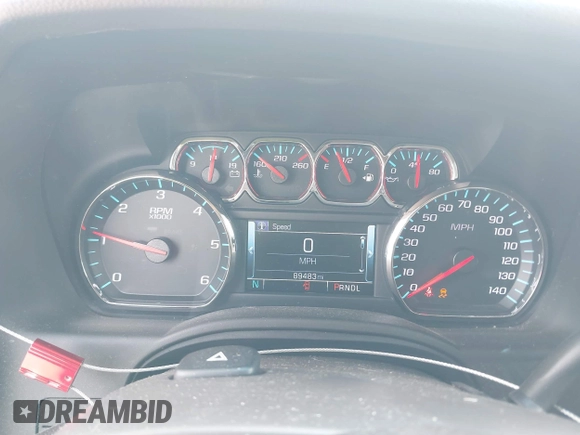 2017 Chevrolet Tahoe LT with VIN 1GNSCBKC4HR170217, listed as a IAAI auction lot 42446054 with 89,483 mi miles and . Bid and sale history available at DreamBid. Image 7.