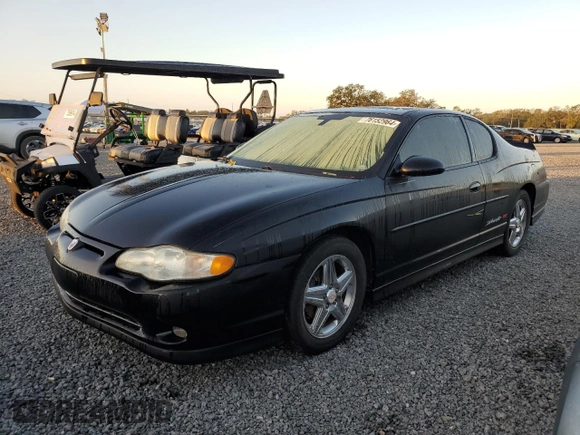 2004 Chevrolet Monte Carlo SS Supercharged with VIN 2G1WZ121949322717, listed as a Copart auction lot 76152964 with 85,427 mi miles and Salvage Title. Bid and sale history available at carsss.com. Image 1.
