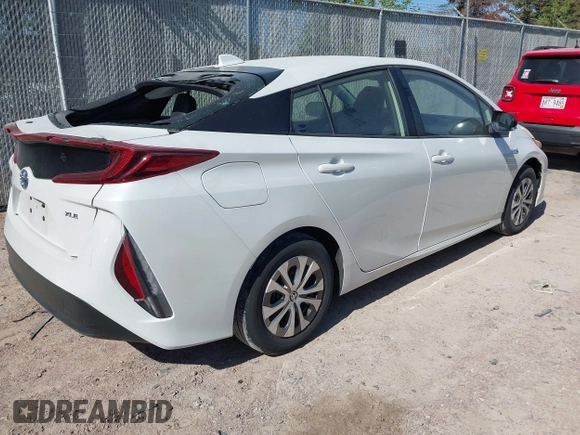 2022 Toyota Prius LE z VIN JTDKAMFP3N3202936, wystawiony jako IAAI lot #42238577 z przebiegiem 38 065 mil mil oraz . Historia ofert i sprzedaży dostępna na DreamBid. Obrazek 4.