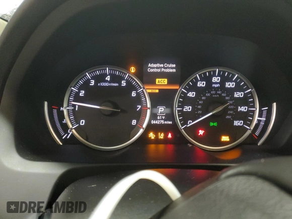 2019 Acura TLX Technology z VIN 19UUB1F58KA007247, wystawiony jako Copart lot #58139375 z przebiegiem 44 275 mil mil oraz Szkoda całkowita • Salvage title. Historia ofert i sprzedaży dostępna na DreamBid. Obrazek 9.