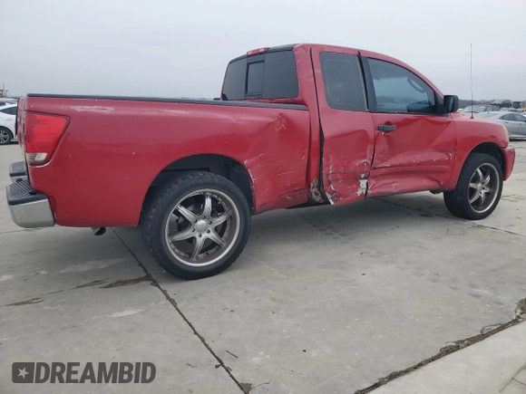 2008 Nissan Titan SE with VIN 1N6BA06A08N323241, listed as a Copart auction lot 44064535 with 240,328 mi miles and Salvage Title. Bid and sale history available at carsss.com. Image 3.