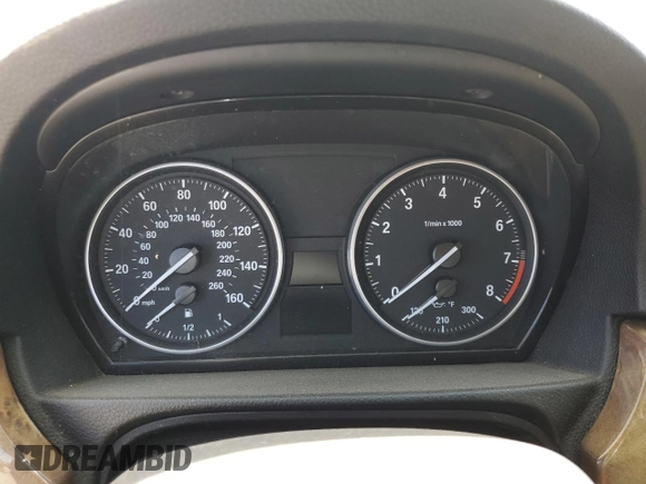 2007 BMW 3 Series 335i with VIN WBAVB73587PA86238, listed as a Copart auction lot 58517825 with Not provided miles and Salvage title. Bid and sale history available at DreamBid. Image 9.