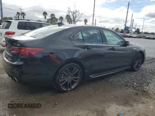 2020 Acura TLX w/A-Spec Pkg with VIN 19UUB1F62LA009571, listed as a Copart auction lot 84663584 with 13,150 mi miles and Salvage Title. Bid and sale history available at carsss.com. Image 3.