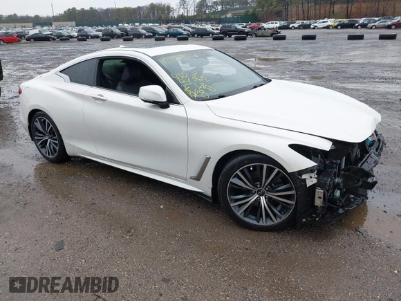 2021 Infiniti Q60 Luxe с VIN JN1EV7KK2MM410203, выставлен на аукционе IAAI как лот 41904570 с пробегом 48 294 миль миль и . История ставок и продаж доступна на DreamBid. Изображение 1.