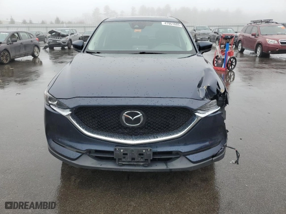 2018 Mazda CX-5 Touring with VIN JM3KFBCM3J1438709, listed as a Copart auction lot 47961605 with 117,204 mi miles and Salvage Title. Bid and sale history available at carsss.com. Image 5.
