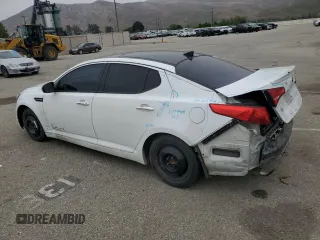 2013 Kia Optima EX with VIN 5XXGN4A76DG247451, listed as a Copart auction lot 58445265 with 181,194 mi miles and Salvage title. Bid and sale history available at DreamBid. Image 2.