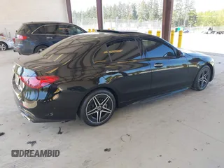 2024 Mercedes-Benz C 300 with VIN W1KAF4HB0RR160815, listed as a IAAI auction lot 42103860 with Not Provided miles and . Bid and sale history available at DreamBid. Image 4.