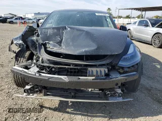 2023 Tesla Model 3 with VIN 5YJ3E1EA6PF503789, listed as a Copart auction lot 88225605 with 55,885 mi miles and Salvage Title. Bid and sale history available at carsss.com. Image 5.