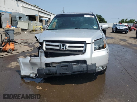 2008 Honda Pilot SE with VIN 5FNYF18378B016554, listed as a Copart auction lot 60467685 with 209,977 mi miles and Salvage title. Bid and sale history available at DreamBid. Image 5.