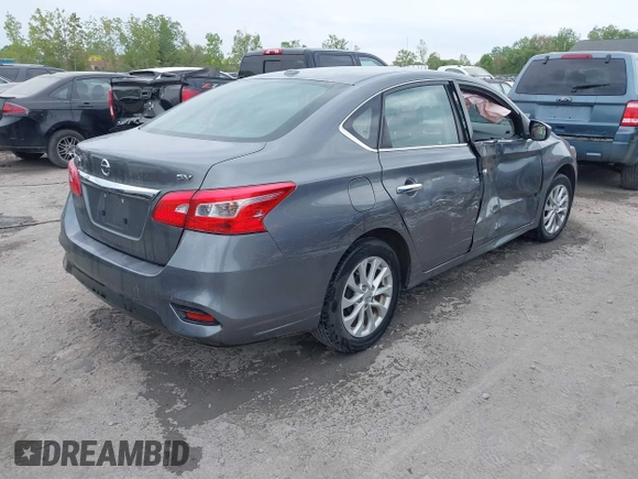 2019 Nissan Sentra SV with VIN 3N1AB7AP3KY368915, listed as a IAAI auction lot 39318686 with 86,037 mi miles and . Bid and sale history available at DreamBid. Image 4.