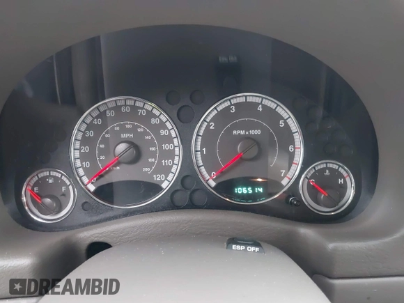 2006 Jeep Liberty Limited with VIN 1J4GL58K66W259083, listed as a IAAI auction lot 41267402 with 106,514 mi miles. Bid and sale history available at carsss.com. Image 7.