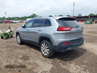 2016 Jeep Cherokee Limited with VIN 1C4PJLDB7GW164619, listed as a IAAI auction lot 42534654 with 252,788 mi miles and . Bid and sale history available at DreamBid. Image 3.