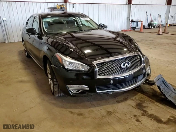 2016 Infiniti Q70L with VIN JN1BY1PR9GM720897, listed as a Copart auction lot 49938945 with 164,882 mi miles and Salvage Title. Bid and sale history available at carsss.com. Image 13.
