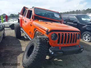 2020 Jeep Gladiator Rubicon with VIN 1C6JJTBG0LL164890, listed as a IAAI auction lot 41795545 with 77,860 mi miles. Bid and sale history available at carsss.com. Image 6.