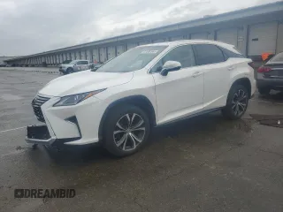 2016 Lexus RX 350 F Sport with VIN 2T2BZMCA4GC033914, listed as a Copart auction lot 51598965 with 107,987 mi miles and Salvage Title. Bid and sale history available at carsss.com. Image 1.