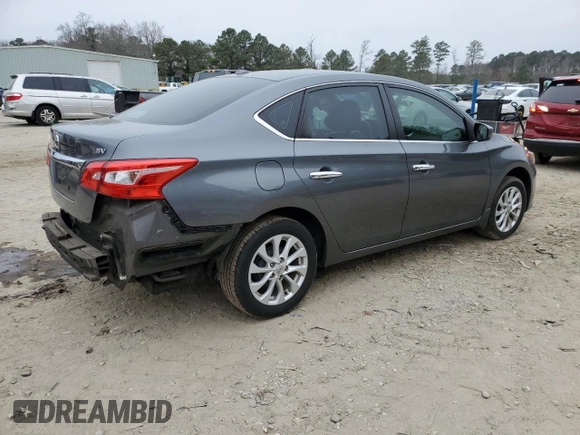 2018 Nissan Sentra SV with VIN 3N1AB7AP1JL645945, listed as a Copart auction lot 48471935 with 80,308 mi miles and Salvage Title. Bid and sale history available at carsss.com. Image 3.