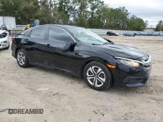 2016 Honda Civic Sedan LX with VIN 19XFC2F55GE089890, listed as a Copart auction lot 48227885 with 150,901 mi miles and Salvage Title. Bid and sale history available at carsss.com. Image 4.