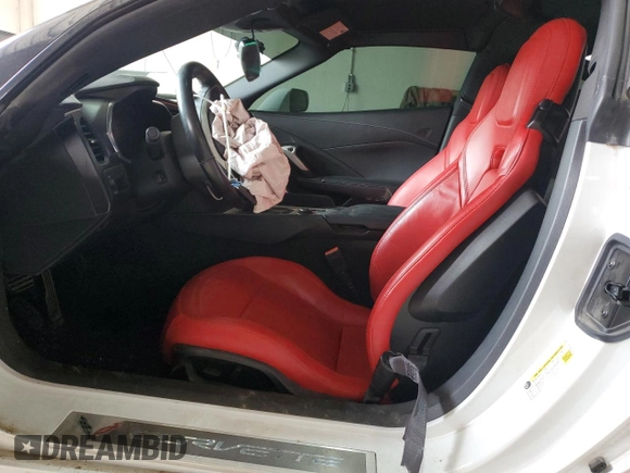 2016 Chevrolet Corvette 1LT with VIN 1G1YB2D79G5115475, listed as a Copart auction lot 49089965 with Not provided miles and Salvage title. Bid and sale history available at DreamBid. Image 7.
