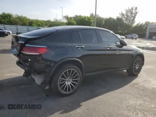 2021 Mercedes-Benz GLC 300 with VIN W1N0J8EB6MF990993, listed as a Copart auction lot 63092535 with 65,922 mi miles and Salvage title. Bid and sale history available at DreamBid. Image 3.