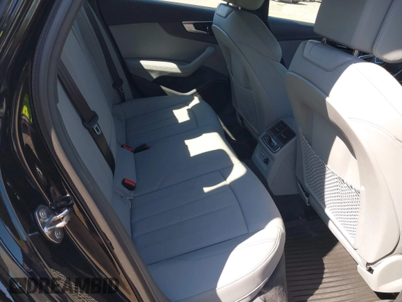 2023 Audi A4 S line Premium Plus with VIN WAUEAAF49PA001586, listed as a IAAI auction lot 41772434 with 30,388 mi miles and . Bid and sale history available at DreamBid. Image 8.