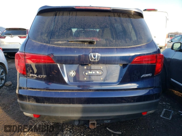 2016 Honda Pilot EX-L with VIN 5FNYF6H58GB045123, listed as a Copart auction lot 36246623 with Not Provided miles and Salvage Title. Bid and sale history available at carsss.com. Image 6.